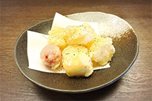 モッツァレラチーズの天ぷら